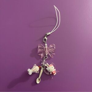 Hello Kitty Phone Strap Ice Cream Fairy
